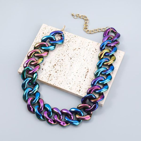 chokers trend exaggeration resin thick chain choker necklace 2021 hip hop punk lady party clavicle, Golden;silver
chokers trend exaggeration resin thick chain choker necklace 2021 hip hop punk lady party clavicle, Golden;silver