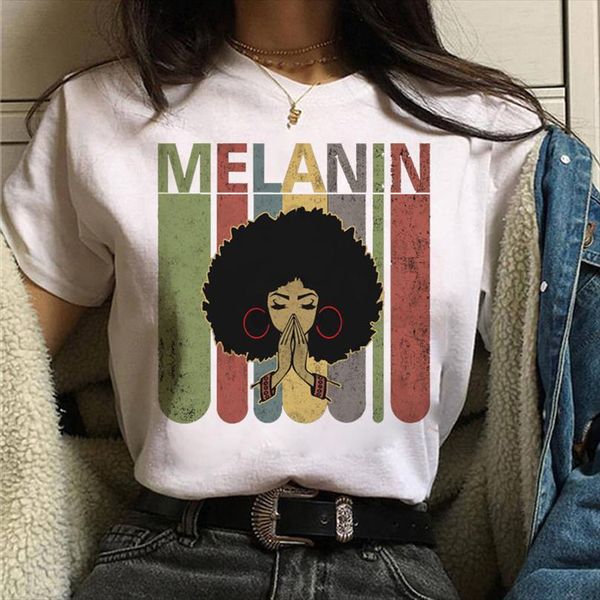 cool melanin black girl men and womens women hip hop style streetwear tee casual female, White;black
cool melanin black girl men and womens women hip hop style streetwear tee casual female, White;black