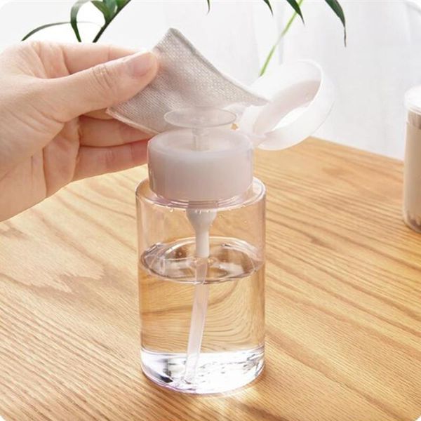storage bottles & jars 1 pc liquid alcohol press empty clear bottle portable nail acrylic gel polish cleaner remover dispenser refillable
storage bottles & jars 1 pc liquid alcohol press empty clear bottle portable nail acrylic gel polish cleaner remover dispenser refillable