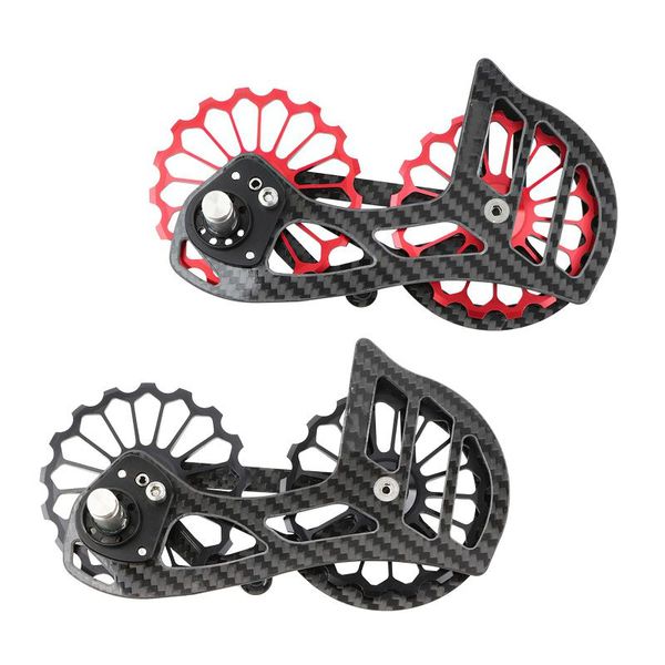 bike heels & chainwheels rear derailleur pulley wheel system 17 teeth carbon fiber frame for outdoor cycling road
bike heels & chainwheels rear derailleur pulley wheel system 17 teeth carbon fiber frame for outdoor cycling road