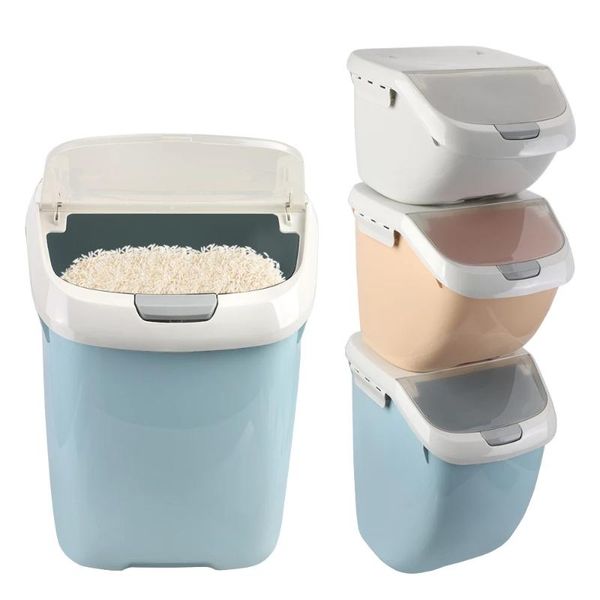 storage bottles & jars 6/10/15kg anti-oxidation mildew pet container sealed moisture-proof grain plastic rice box
storage bottles & jars 6/10/15kg anti-oxidation mildew pet container sealed moisture-proof grain plastic rice box