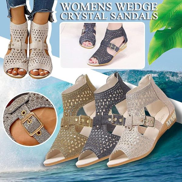 sandals woman summer leather vintage zipper casual hollow out women shoes female ladies plat sandalias rhinestone plus soft, Black
sandals woman summer leather vintage zipper casual hollow out women shoes female ladies plat sandalias rhinestone plus soft, Black