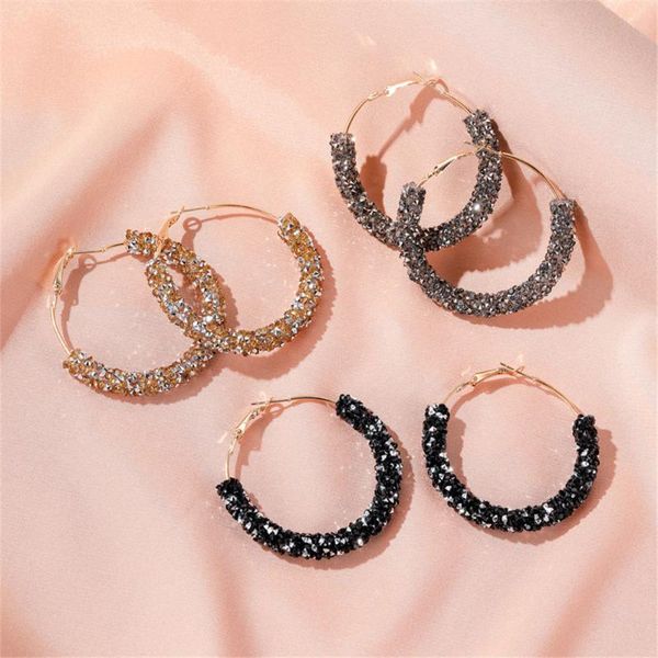hoop & huggie vintage exaggerated crystal c-shaped earrings for women girl bir round circle rhinestone hook earring equins jewelry, Golden;silver
hoop & huggie vintage exaggerated crystal c-shaped earrings for women girl bir round circle rhinestone hook earring equins jewelry, Golden;silver