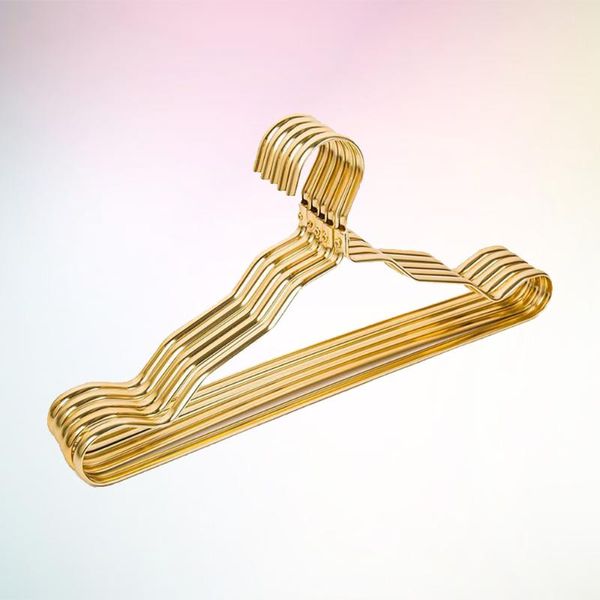 hangers & racks 5pcs aluminum alloy clothing hanger durable domestic coat for children hanging supplies (golden)
hangers & racks 5pcs aluminum alloy clothing hanger durable domestic coat for children hanging supplies (golden)