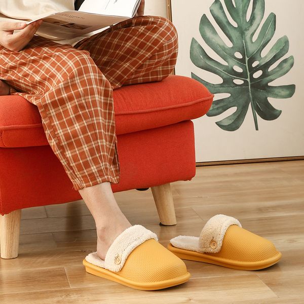 cotton slippers women's winter warm plush domestic waterproof and anti-skid indoor couple cotton, Black
cotton slippers women's winter warm plush domestic waterproof and anti-skid indoor couple cotton, Black