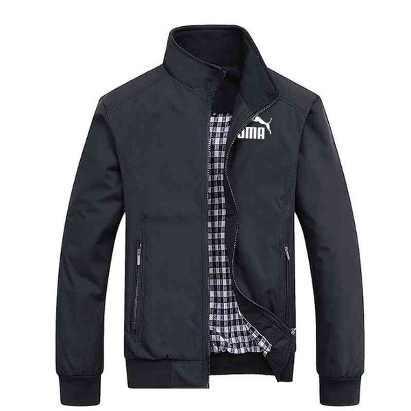 autumn and winter new brand casual outdoor sports bomber zipper thin section men's et, Black
autumn and winter new brand casual outdoor sports bomber zipper thin section men's et, Black