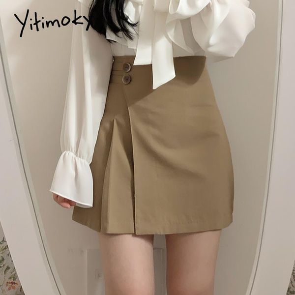 skirts yitimoky black mini skirt women high waist plus size shirring button a-line korean casual summer 2021 fashion office lady
skirts yitimoky black mini skirt women high waist plus size shirring button a-line korean casual summer 2021 fashion office lady
