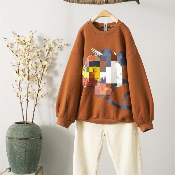 women's hoodies & sweatshirts women sweet style o-neck pullovers autumn winter cartoon pattern loose jumper all match female clothing w, Black
women's hoodies & sweatshirts women sweet style o-neck pullovers autumn winter cartoon pattern loose jumper all match female clothing w, Black