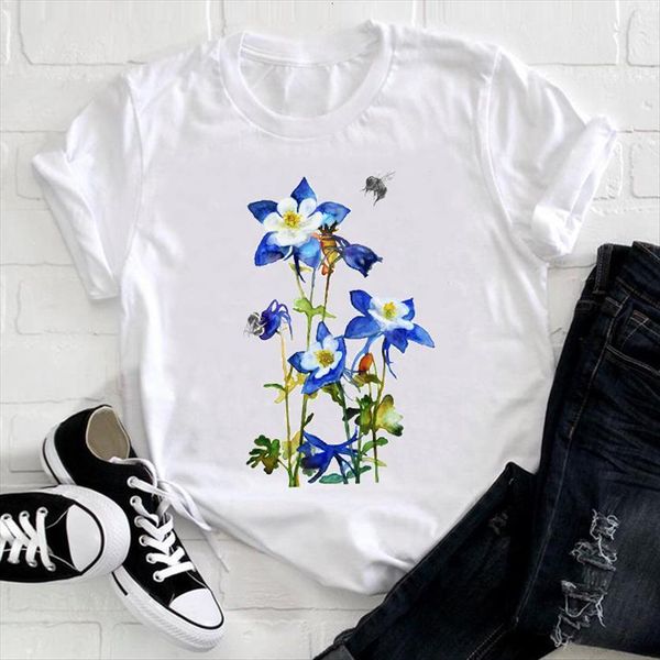 cute trend floral flower womens spring casual 90s clothes print tee ladies graphic t shirt, White
cute trend floral flower womens spring casual 90s clothes print tee ladies graphic t shirt, White