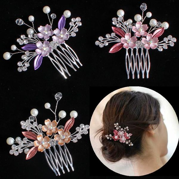 hair clips & barrettes bride elegant wedding comb white crystal metal pearl ladies hairpin bridal headdress temperament accessories, Golden;silver
hair clips & barrettes bride elegant wedding comb white crystal metal pearl ladies hairpin bridal headdress temperament accessories, Golden;silver