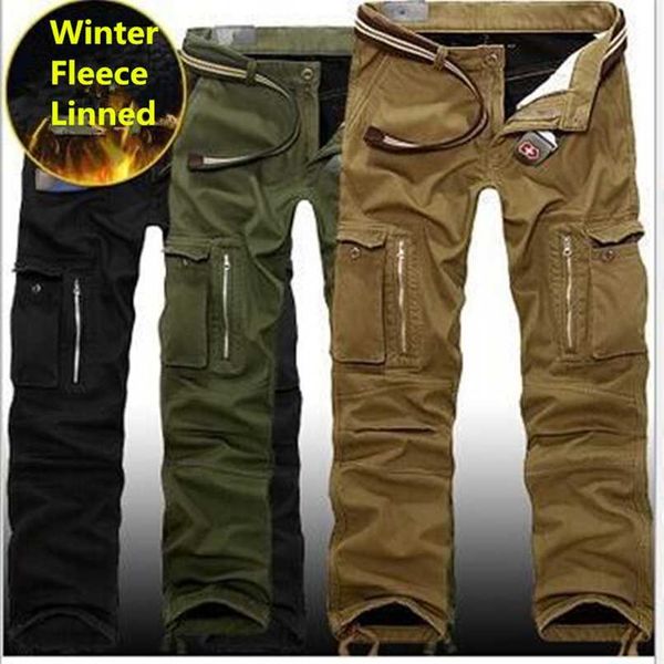 29-40 plus size men cargo pants winter thick warm pants full length multi pocket casual military baggy tactical trousers 211119, Black
29-40 plus size men cargo pants winter thick warm pants full length multi pocket casual military baggy tactical trousers 211119, Black