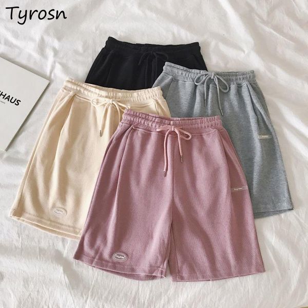 women's shorts women letter elastic waist casual loose summer chic all-match students korean style breathable harajuku running ulzzang, White;black
women's shorts women letter elastic waist casual loose summer chic all-match students korean style breathable harajuku running ulzzang, White;black