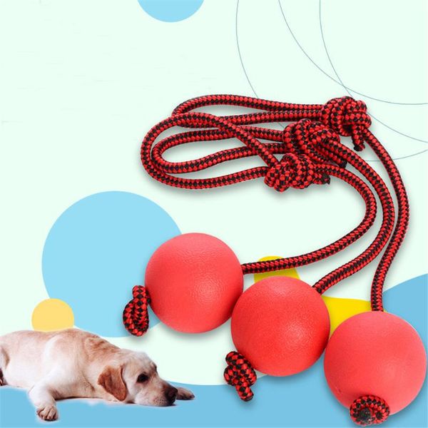 dog toys & chews chew training ball toy indestructible solid rubber balls with rope handle puppy teeth cleaning molar biting pet play
dog toys & chews chew training ball toy indestructible solid rubber balls with rope handle puppy teeth cleaning molar biting pet play