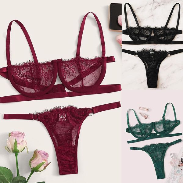 women's sleepwear attraction lace perspective lingerie underwear lingerie corset lace underwire racy muslin sleepwear, Black;red
women's sleepwear attraction lace perspective lingerie underwear lingerie corset lace underwire racy muslin sleepwear, Black;red