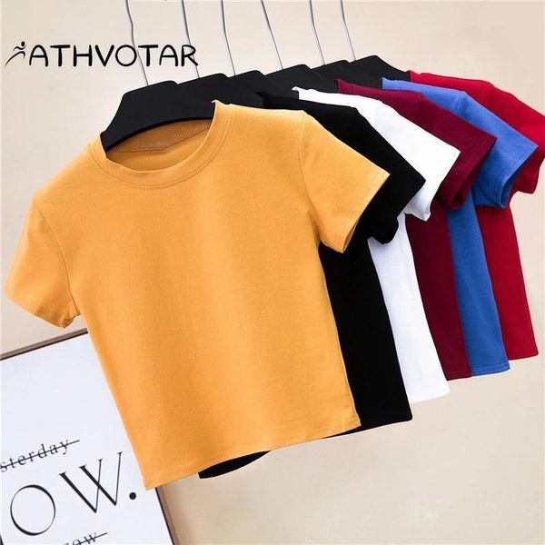 yoga outfit athvotar crop t-shirt female solid cotton o-neck short sleeve t-shirts for women high waist slim sport shirt
yoga outfit athvotar crop t-shirt female solid cotton o-neck short sleeve t-shirts for women high waist slim sport shirt