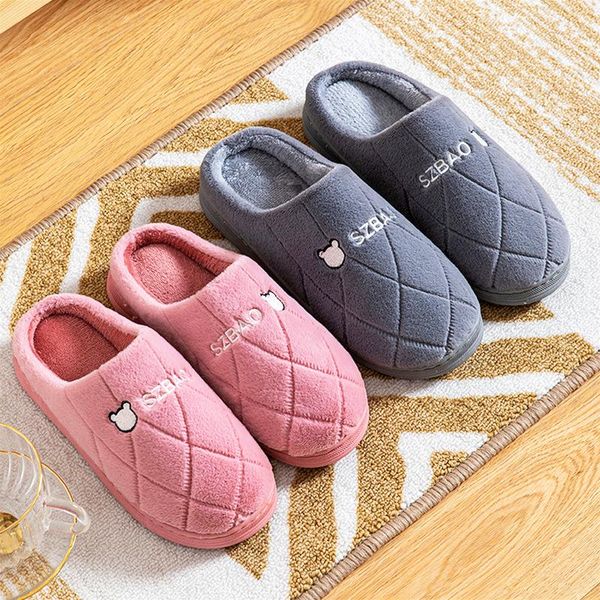slippers 2021 plush warm women men indoor floor flat shoes cute autumn winter home cotton for bedroom, Black
slippers 2021 plush warm women men indoor floor flat shoes cute autumn winter home cotton for bedroom, Black