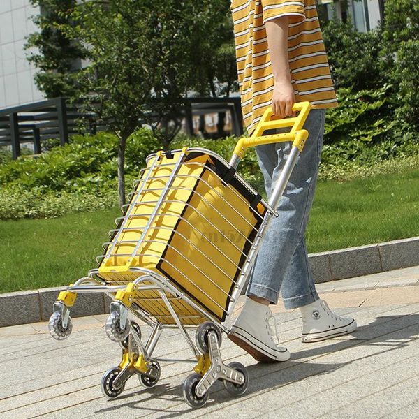 foldable stainless steel shopping trolley with bag shopping carts durable climbing wheel strong bearing
foldable stainless steel shopping trolley with bag shopping carts durable climbing wheel strong bearing