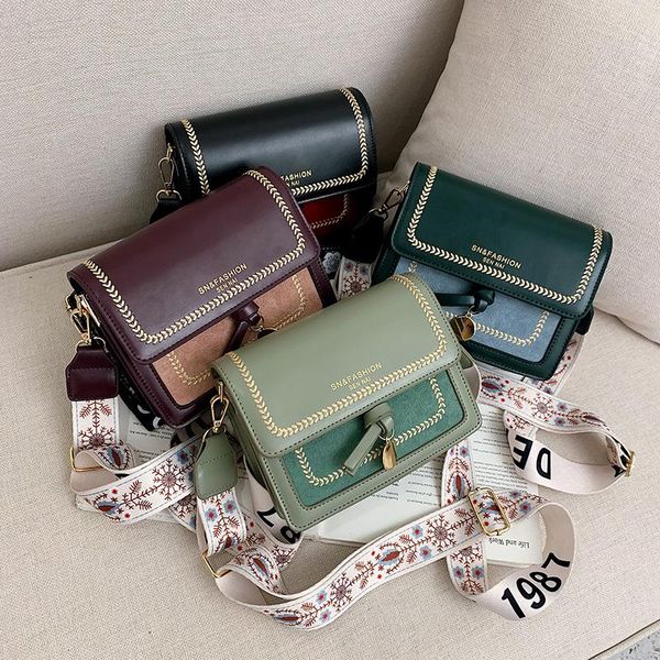 bag parts & accessories textured fairy small female 2021 korean fashion wide shoulder strap single messenger square, Black
bag parts & accessories textured fairy small female 2021 korean fashion wide shoulder strap single messenger square, Black