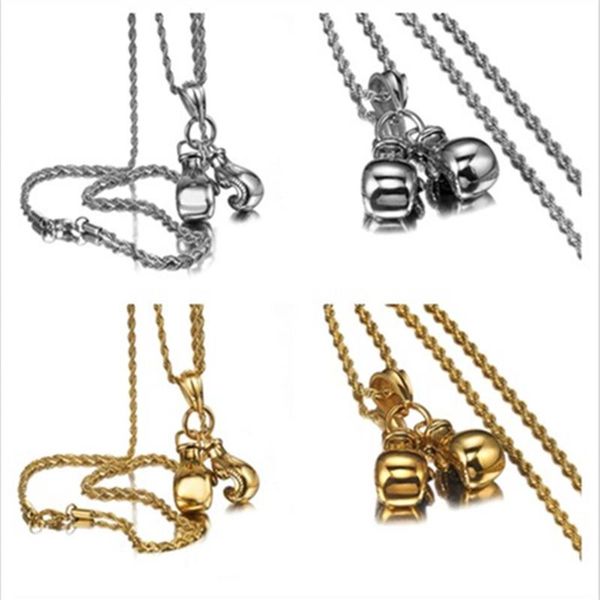 cool fashion men's boxing gloves pendant necklace punk hip hop 316l stainless steel 3mm wide 23.6inch chain, Silver
cool fashion men's boxing gloves pendant necklace punk hip hop 316l stainless steel 3mm wide 23.6inch chain, Silver