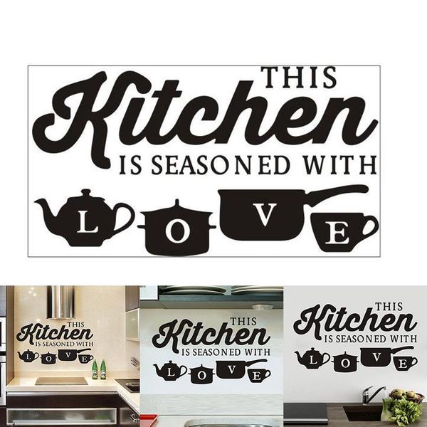 wall stickers sticker pvc art removable words waterproof decal decoration for kitchen mjj88
wall stickers sticker pvc art removable words waterproof decal decoration for kitchen mjj88
