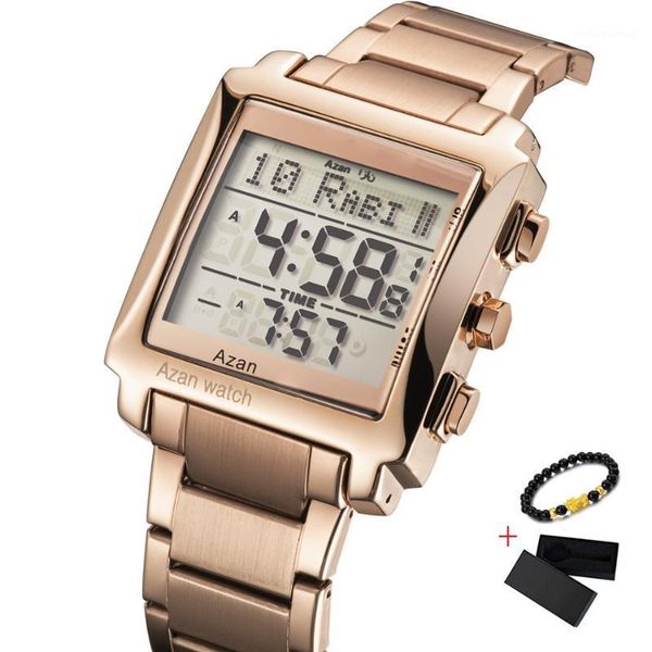 wristwatches boamigo led digital men's watch fashion gold stainless steel sport square quartz chronograph watches for men, Slivery;brown
wristwatches boamigo led digital men's watch fashion gold stainless steel sport square quartz chronograph watches for men, Slivery;brown