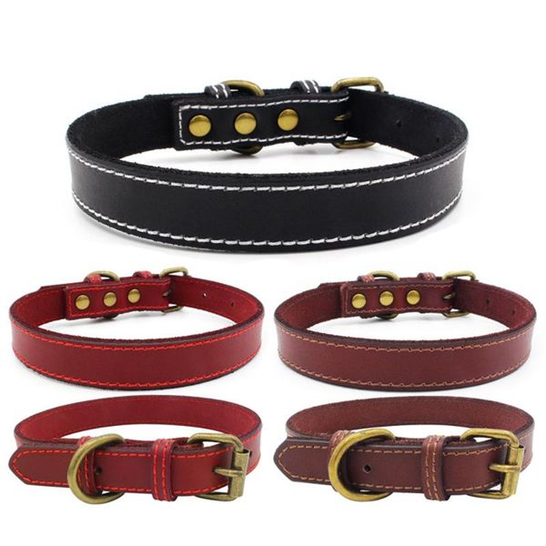 genuine leather cat collar padded pet collar small medium large cat pitbull labrador adjustable kitten neck buckle strap belt
genuine leather cat collar padded pet collar small medium large cat pitbull labrador adjustable kitten neck buckle strap belt