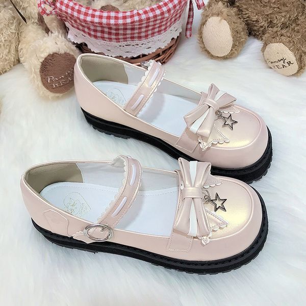 lolita sweet women's shoes plutonium round head rock bottom beautiful girls platform anime girl cosplay student loli bow buckle suad, Black
lolita sweet women's shoes plutonium round head rock bottom beautiful girls platform anime girl cosplay student loli bow buckle suad, Black