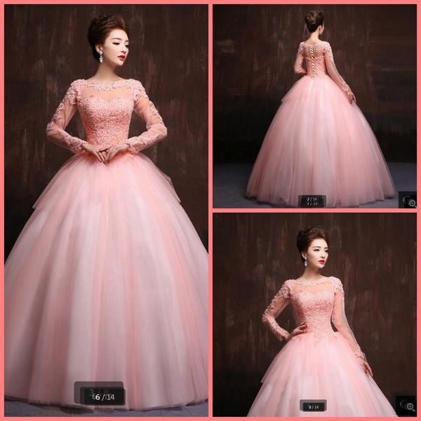 2021 vestido de festa pink ball gown prom dress long sleeve lace appliques beaded muslim women party dresses princess sweet 16 vintage dress, Black
2021 vestido de festa pink ball gown prom dress long sleeve lace appliques beaded muslim women party dresses princess sweet 16 vintage dress, Black