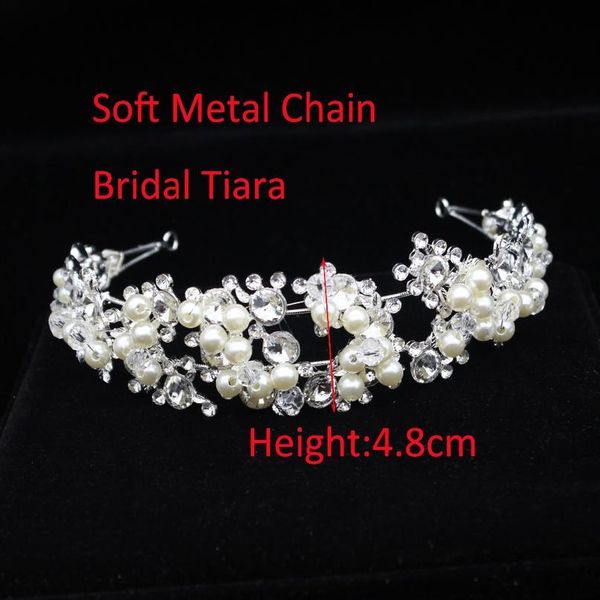 handmade pearl soft chain wedding bridal tiara headbands bride headpiece women pageant hair ornaments party jewelry acc qyldkq
handmade pearl soft chain wedding bridal tiara headbands bride headpiece women pageant hair ornaments party jewelry acc qyldkq