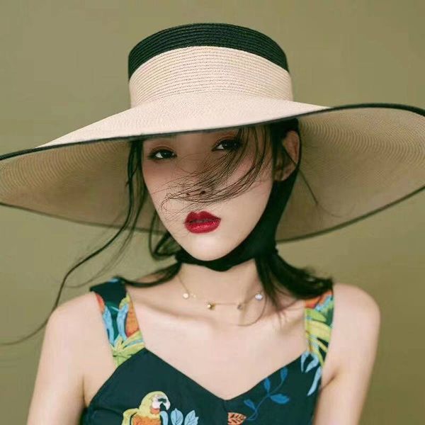 elegant flat wide brim hats womens holiday beach hats sun hat tide 4 colors fisherman hats, Blue;gray
elegant flat wide brim hats womens holiday beach hats sun hat tide 4 colors fisherman hats, Blue;gray