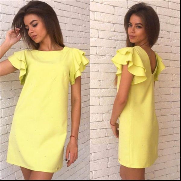 fashion butterfly sleeve straight dress 2021 summer womens backless casual beach mini party club dresses plus size, Black;gray
fashion butterfly sleeve straight dress 2021 summer womens backless casual beach mini party club dresses plus size, Black;gray