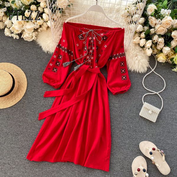 2021 vintage women heavy industry embroidered off the shoulder sleeve bandage slim ladies national style es tmph, Black;gray
2021 vintage women heavy industry embroidered off the shoulder sleeve bandage slim ladies national style es tmph, Black;gray