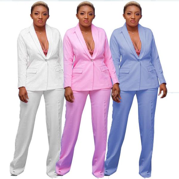 women's two piece pants simple pure color deep v neck long sleeve bro and 2 pieces set office lady fashion tracksuits, White
women's two piece pants simple pure color deep v neck long sleeve bro and 2 pieces set office lady fashion tracksuits, White
