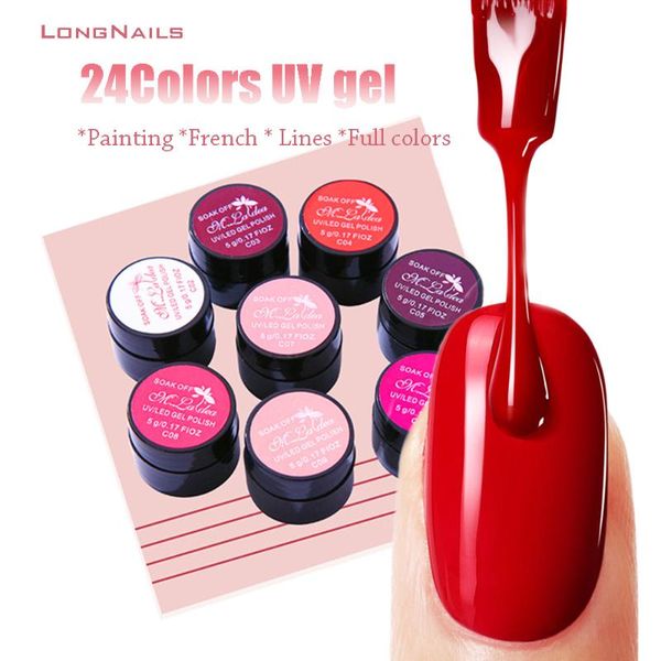 nail gel 24colors longnails art painting glitter soak off 5g drawing uv/led diy metal designs full color nails uv lacquers polish, Red;pink
nail gel 24colors longnails art painting glitter soak off 5g drawing uv/led diy metal designs full color nails uv lacquers polish, Red;pink