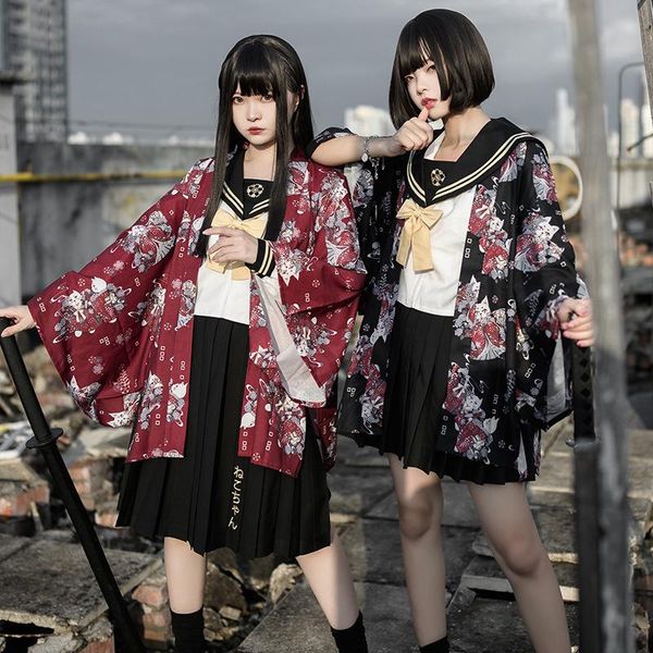 ethnic clothing harajuku style kimono cardigan japanese fashion oiran cat printing loose sleeve thin ladies cool streetwear 2021, Red
ethnic clothing harajuku style kimono cardigan japanese fashion oiran cat printing loose sleeve thin ladies cool streetwear 2021, Red