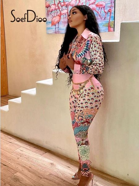 women's two piece pants soefdioo set women clothing vintage printed long sleeve shirt and matching fall 2021 fashion streetwear, White
women's two piece pants soefdioo set women clothing vintage printed long sleeve shirt and matching fall 2021 fashion streetwear, White