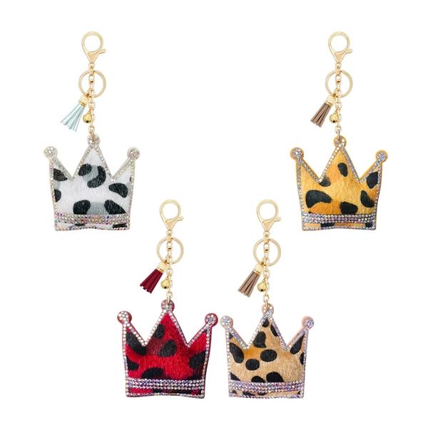 creative korean velvet leopard rhinestone crown shape key ring pendant bell accessories luggage ornaments, Slivery;golden
creative korean velvet leopard rhinestone crown shape key ring pendant bell accessories luggage ornaments, Slivery;golden