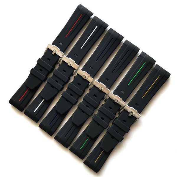 watch bands jeathus watchband silicone strap replacement for black green submarine diver gmt 20mm curved bracelet wrist band, Black;brown
watch bands jeathus watchband silicone strap replacement for black green submarine diver gmt 20mm curved bracelet wrist band, Black;brown