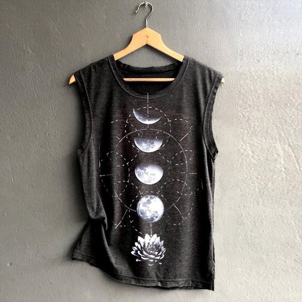 cute graphic tees women tanks harajuku moon print o neck sleeveless vest beach female streetwear summer loose, White
cute graphic tees women tanks harajuku moon print o neck sleeveless vest beach female streetwear summer loose, White