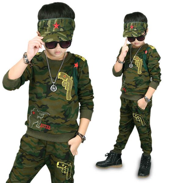cs camouflage clothing set autumn winter fashion children kid suit girl boy for 4-14 years 210615, White
cs camouflage clothing set autumn winter fashion children kid suit girl boy for 4-14 years 210615, White