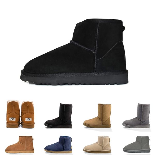 women snow boots classic knee ankle Mini boot black grey navy blue pink womens girl shoes size 5-10
women snow boots classic knee ankle Mini boot black grey navy blue pink womens girl shoes size 5-10