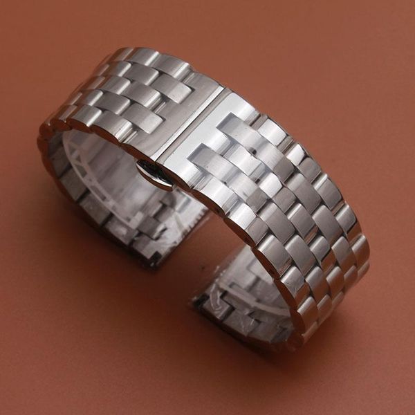 watch bands fashion style stainless steel bracelet men's solid link watchbands straps 16mm 18mm 20mm 22mm 24mm silver butterfly buckle, Black;brown
watch bands fashion style stainless steel bracelet men's solid link watchbands straps 16mm 18mm 20mm 22mm 24mm silver butterfly buckle, Black;brown