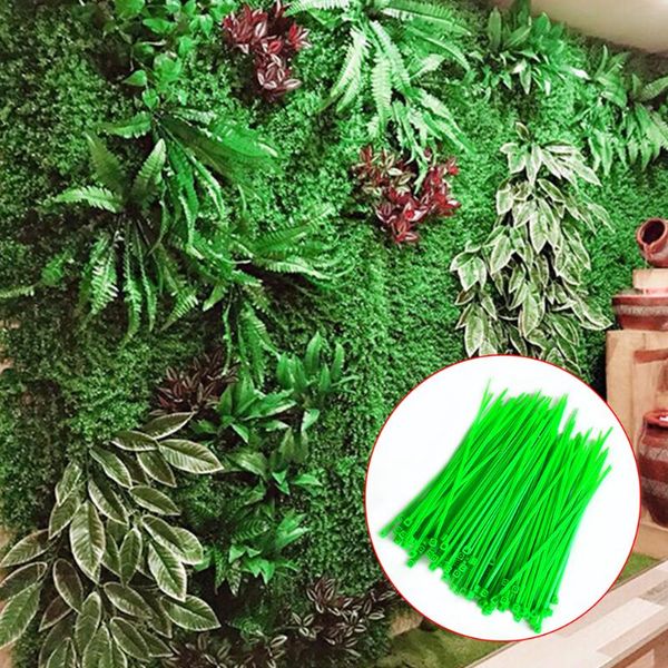 100pcs home portable fasten wrap uv resistant office green plant wall cable ties pipe decoration outdoor garden plastic
100pcs home portable fasten wrap uv resistant office green plant wall cable ties pipe decoration outdoor garden plastic