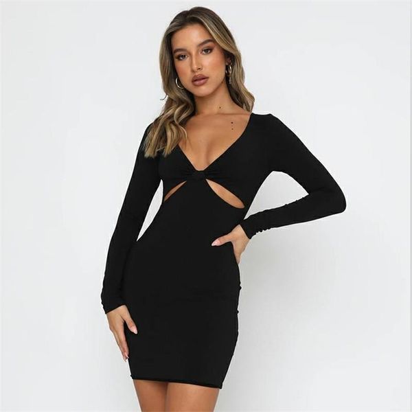 casual dresses 2021 women sheath dress adults ribbed long sleeve v-neck cutout mini dresses hollow out for spring fall, Black;gray
casual dresses 2021 women sheath dress adults ribbed long sleeve v-neck cutout mini dresses hollow out for spring fall, Black;gray