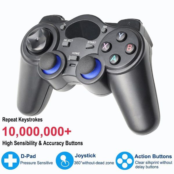game controllers & joysticks 2.4g gamepad joystick wireless controller for ps3 android smart phone tv box laptablet pc
game controllers & joysticks 2.4g gamepad joystick wireless controller for ps3 android smart phone tv box laptablet pc