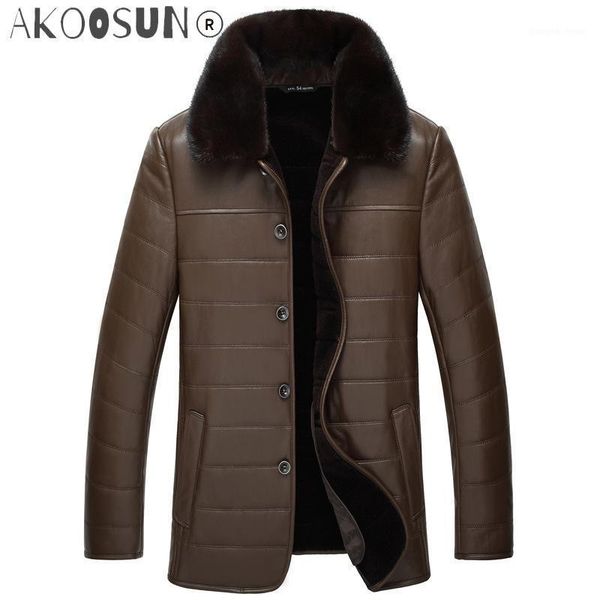 men's leather & faux akoosun genuine jacket men autumn winter sheepskin coat wool lining real collar slim 4j8889 kj2443, Black
men's leather & faux akoosun genuine jacket men autumn winter sheepskin coat wool lining real collar slim 4j8889 kj2443, Black