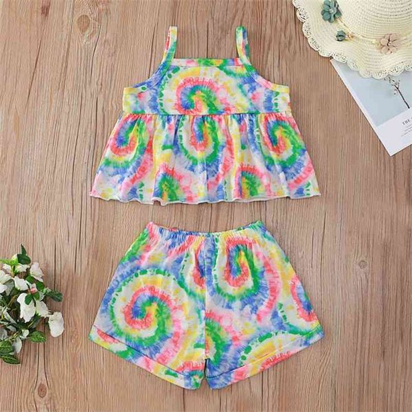 summer children sets casual strap ruffles tie-dye shorts 2pcs girls boys clothes set 0-2t 210629, White
summer children sets casual strap ruffles tie-dye shorts 2pcs girls boys clothes set 0-2t 210629, White