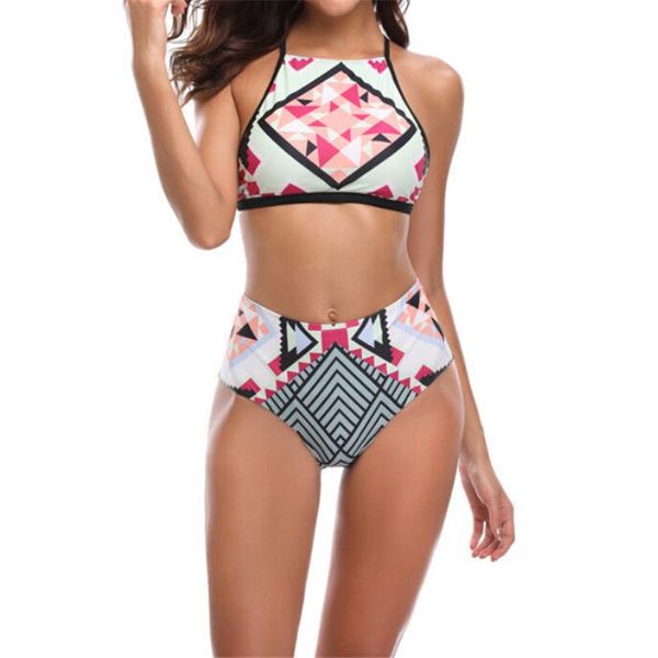 women's swimwear women push-up bikini set padded bandage floral printing swimsuit high waist triangle bathing suit maillot de bain femm, White;black
women's swimwear women push-up bikini set padded bandage floral printing swimsuit high waist triangle bathing suit maillot de bain femm, White;black