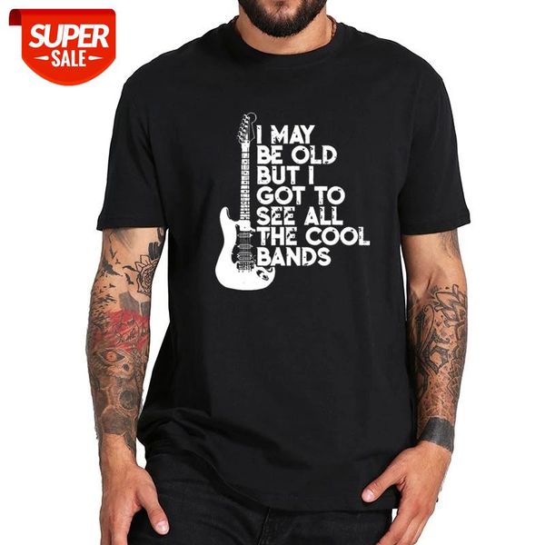 i may be old but i got to see all the cool bands t shirt guitar tshirt 100% cotton soft breathable tee #rl3v, White;black
i may be old but i got to see all the cool bands t shirt guitar tshirt 100% cotton soft breathable tee #rl3v, White;black