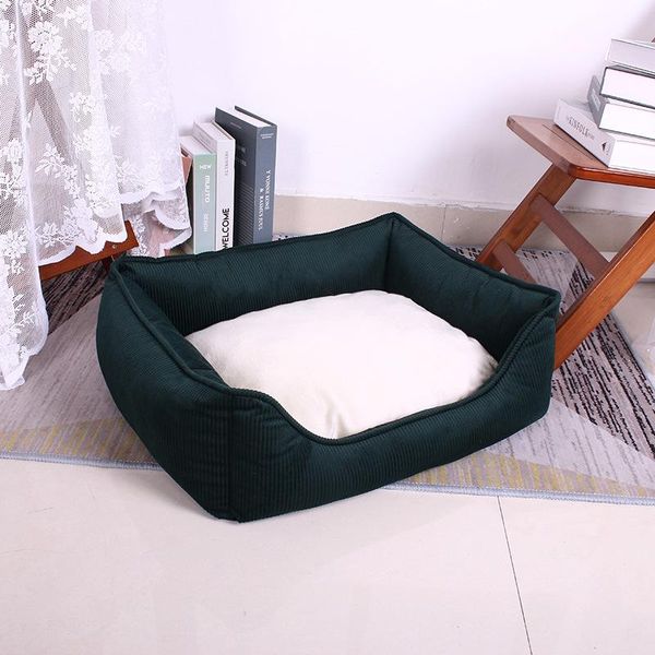 cat beds & furniture velvet fabric, removable inner pad, solid color pet sofa, comfortable and soft litter, kennel
cat beds & furniture velvet fabric, removable inner pad, solid color pet sofa, comfortable and soft litter, kennel